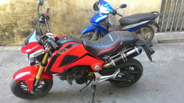 Honda Msx 2013 สีเเดงดำ