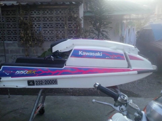 ขายเจ็ทยืน คาวาซากิ 550cc เครื่องหรีด เรือเก่าญี่ปุ่น ท่อแต่ง เครื่องติดง่าย