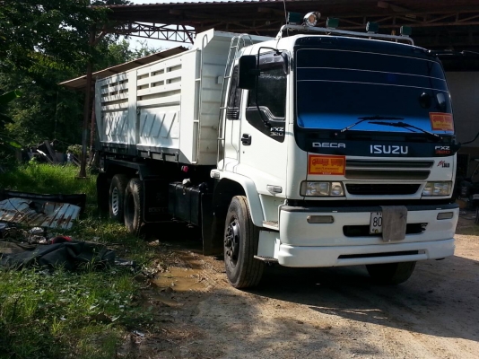 ขายรถบรรทุก 10 ล้อดัมพ์ ISUZU DECA 270 แรงม้าปี 2551 ซีเรียล 4000 กว่า ไมล์ 251675 กม.รถวิ่งหินเกร็ดทางเรียบ เล่มพร้อมโอน มีระบบลากพ่วง ราคา 1980000