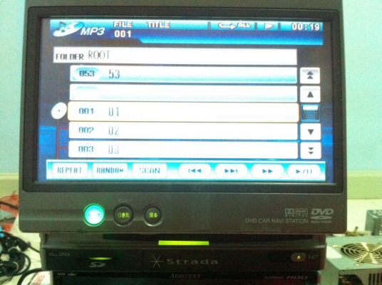 Panasonic CN-250D สไลด์ไฟฟ้า จอทัชสกรีน7