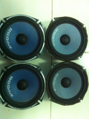 Alpine 6" DOC-175A 175B โครงอลูมิเนียมหล่อ แม่เหล็กเหลวนีโอ