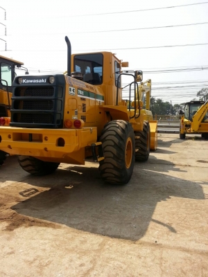 ขายรถตัก KAWAZAKI ประกอบและผลิตที่ญี่ปุ่น นำเข้าจากญี่ปุ่นโดยตรง โทร081-3194528