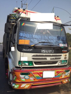 รถสิบล้อ Isuzu DECA 320 คอกเกษตรดั้มเหล็ก แม่ลูก ปี51 รถสวยพร้อมใช้งาน ราคาต่อรองได้