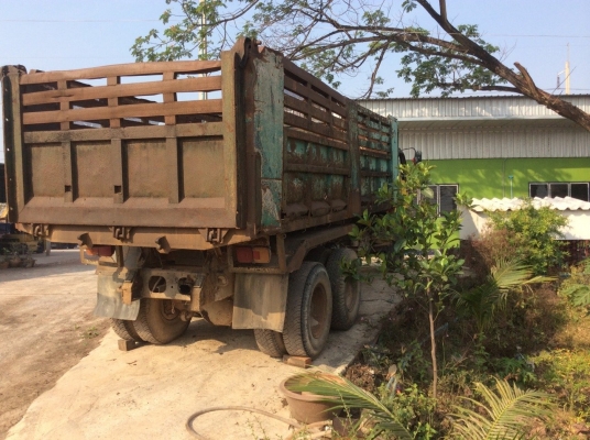 HINO 3H (ดั๊ม2เพลา)เครื่อง 195แรงแท้ ครัทซี 86 ซ.ม.กระบะกว้าง 242 ซ.ม ยาว 620 ซ.ม. เครื่องดี ขับดี ครัทซีสวย ขาย 760,000 บาท