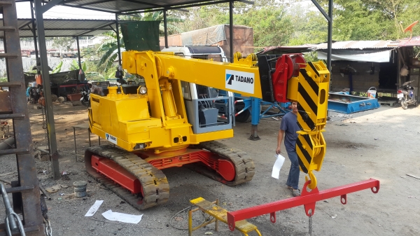 ขายรถเครนตีนตะขาบหนัก7ตันTADANOรุ่นIHI
