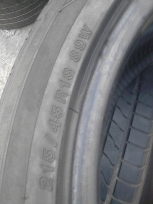 215/45R18 YOKOHAMA ADVAN A10 ชุด 4 ล้อ Tel.081-427-3941