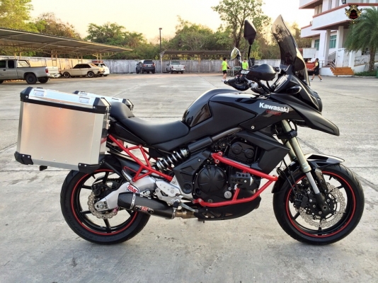 KAWASAKI VERSYS 650cc ABS ปี2011 แต่งเต็ม นางฟ้า ทะเบียนพร้อมโอน 225,000 -