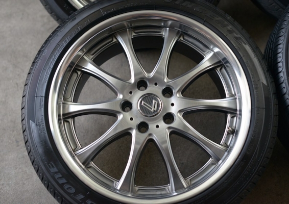 แม็ก Lenso แท้ 18 พร้อมยางใหม่ๆ