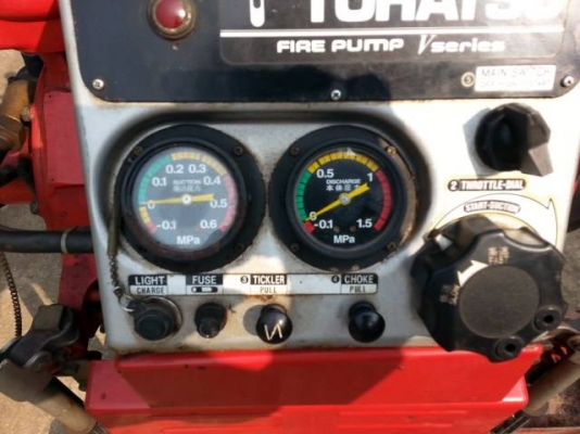 ปี๊มน้ำดับเพลิง TOHUTSU V75EE 60HP