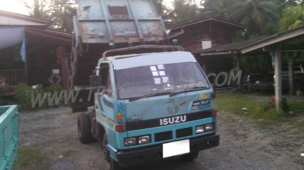 ISUZU NKR  88  แรงม้า 55EU5M พื้นดั้มพ์ทำใหม่ สามารถดูสภาพรถและทดลองขับได้ที่ศูนย์พักรถ truck2hand จังหวัดสระบุรี