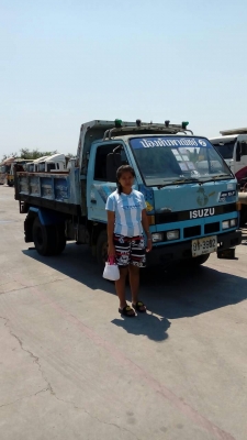 ISUZU NKR  88  แรงม้า 55EU5M พื้นดั้มพ์ทำใหม่ สามารถดูสภาพรถและทดลองขับได้ที่ศูนย์พักรถ truck2hand จังหวัดสระบุรี