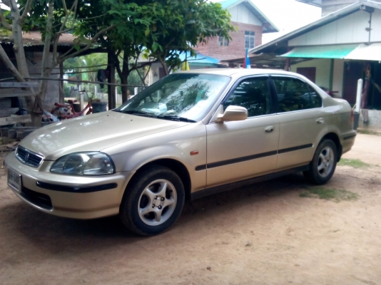 ขาย civic ตาโต 96 รถมือเดียวป้ายแดง รถสวย ขับดี ใช้ได้ดี ทุกระบบ