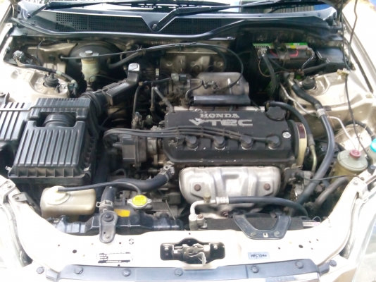 ขาย civic ตาโต 96 รถมือเดียวป้ายแดง รถสวย ขับดี ใช้ได้ดี ทุกระบบ