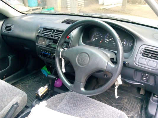 ขาย civic ตาโต 96 รถมือเดียวป้ายแดง รถสวย ขับดี ใช้ได้ดี ทุกระบบ