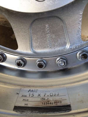 ขายล้อ WORK DEERFIELD 15x7 ออฟ-20 6/139.7 ประมูลจากญี่ปุ่นครับ ขายล้อ WORK DEERFIELD 15x7 ออฟ-20 6/139.7 ประมูลจากญี่ปุ่นครับ