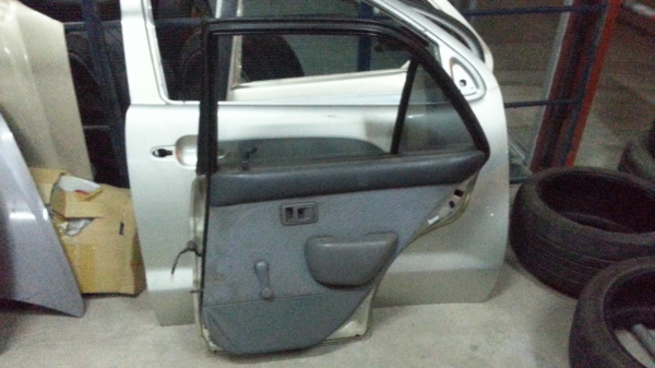 ประตูหลังขวา พร้อมอุปกรณ์ตามรูป โซลูน่า มุมส้ม V-VERSION ของแท้ถอด