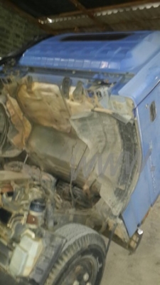 รถบรรทุก 6 ล้อดัมพ์ ISUZU NPR 130 แรงม้า  ปีจดทะเบียน 2548