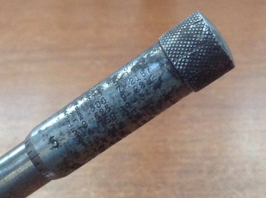 ขาย Vintage Miller's Falls Co. Micrometer 1-2" ขาย Vintage Miller's Falls Co. Micrometer 1-2"