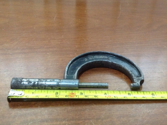 ขาย Vintage Miller's Falls Co. Micrometer 1-2"