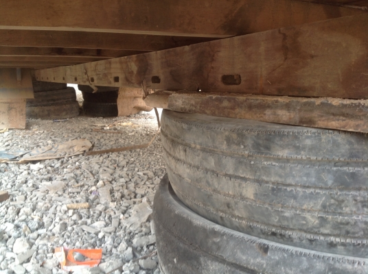 หลังคารถหกล้อ  ยกลงจากฮีโน่