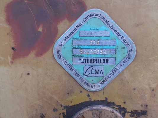 ขายรถตักล้อยาง916ถูกๆตามสภาพ