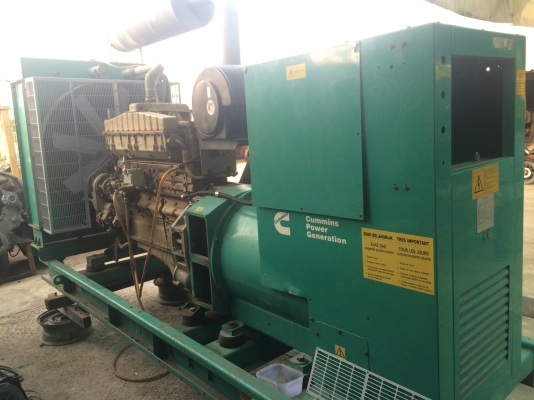เครื่องกำเนิดไฟฟ้าเครื่องCummins Bigcam ไดร์ 380 KVA เครื่องกำเนิดไฟฟ้าเครื่องCummins Bigcam ไดร์ 380 KVA