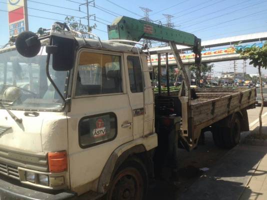 ขายรถ6ล้อติดเครนเครื่องHO7Cพร้อมใช้งาน