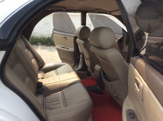 ขายรถหรู Lexus es300 ปี2000 วางเครื่องโตโยต้า 2mz 2.5 เกียร์ออโต้ ตัวท็อป เบาะหนังปรับไฟฟ้า แอร์ดิจิตอล airbag/abs,Cruse Control ตัวถังสวยๆเดิมๆ แม็กแท้18" เครื่องดีมาก รถสวยๆขับดี พร้อมใช้เลยครับ