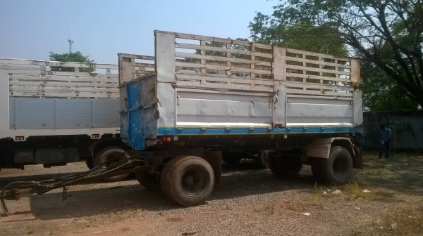 ขายลูกพ่วง 2 คานดั้ม คอกสูง  ยาว 6.20 เมตร ทะเบียนพร้อมโอน ราคาต่อรองได้