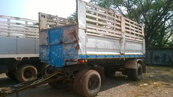 ขายลูกพ่วง 2 คานดั้ม คอกสูง  ยาว 6.20 เมตร ทะเบียนพร้อมโอน ราคาต่อรองได้