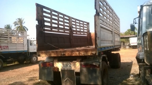 ขายลูกพ่วง 2 คานดั้ม คอกสูง  ยาว 6.20 เมตร ทะเบียนพร้อมโอน ราคาต่อรองได้