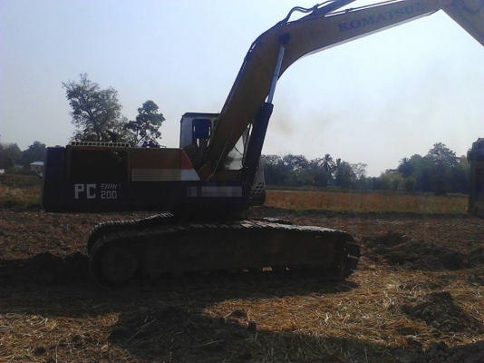 ***ขายแล้วครับขอบคุณ Truck2hand ขาย PC200-5 แบคโฮ ตัวพิมพ์นิยม ราคาเบาๆ KOMATSU PC200-5 ไฟฟ้าตัด เครื่องเดิม ปั้มเดิม คอนโทรลยาว เครื่องดี แรงดี แน่น ครับ ปั้มดีแรง ไม่เยิ้ม ทำงานดีเร็วดี ไม่โหลด บูมอาร์มสวยไม่ปะไม่ดาม บุ้งกี๋ดี ยังหนา สลักแน่นครับ เอวดี ***ขายแล้วครับขอบคุณ Truck2hand ขาย PC200-5 แบคโฮ ตัวพิมพ์นิยม ราคาเบาๆ KOMATSU PC200-5 ไฟฟ้าตัด เครื่องเดิม ปั้มเดิม คอนโทรลยาว เครื่องดี แรงดี แน่น ครับ ปั้มดีแรง ไม่เยิ้ม ทำงานดีเร็วดี ไม่โหลด บูมอาร์มสวยไม่ปะไม่ดาม บุ้งกี๋ดี ยังหนา สลักแน่นครับ เอวดี