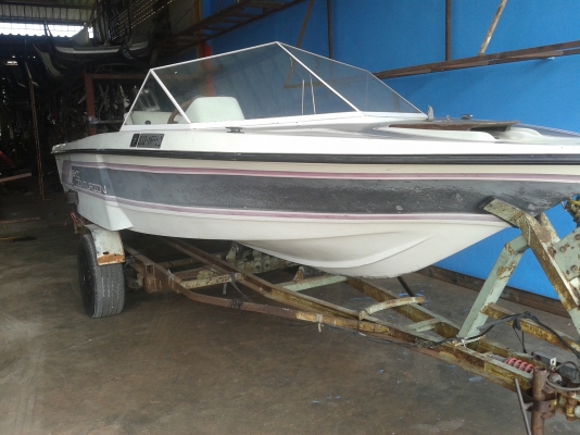 ขายเรื่อ 21 ฟุต เครื่องยนต์ วางท้อง 5100 cc