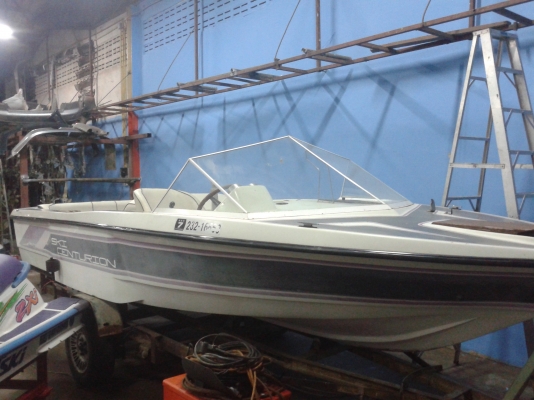 ขายเรื่อ 21 ฟุต เครื่องยนต์ วางท้อง 5100 cc