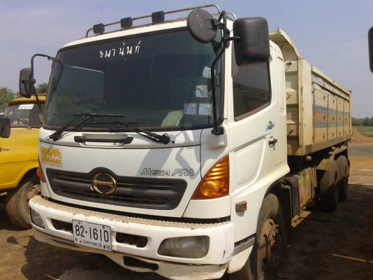 ขายด่วนHINOMEGA260 พ่วงดั้มแม่ลูกสภาพพร้อมใช้ราคาเบาๆโทร0843923995