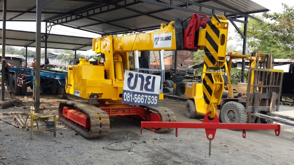 ขายรถเครนตีนตะขาบหนัก7ตันTADANOรุ่นIHI