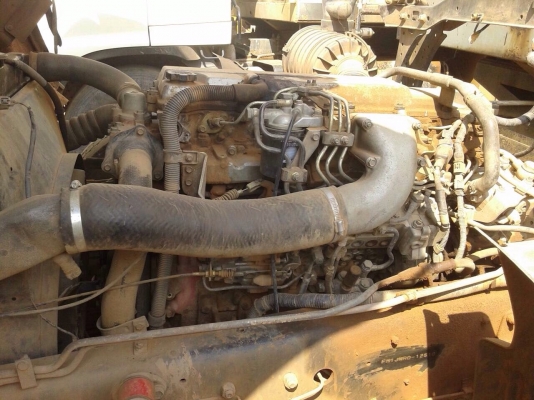 ขายรถพ่วงดัมพ์ HINO MEGA เครื่อง 260 แรง ปี 48 กระบะดัมพ์มิเนียมอู่ CK โชคชัย ลูก 2 เพลา