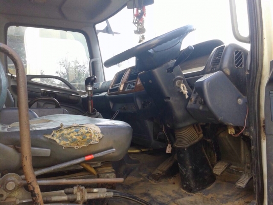 ขายรถพ่วงดัมพ์ HINO MEGA เครื่อง 260 แรง ปี 48 กระบะดัมพ์มิเนียมอู่ CK โชคชัย ลูก 2 เพลา