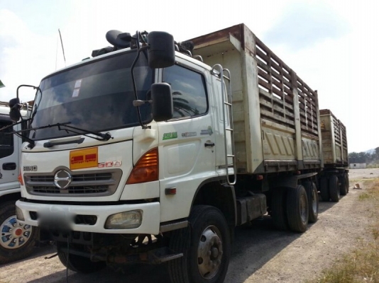 รถฮีโน่ 10 ล้อดั้ม 344 แรงม้า. ปี 51  ( ขายแม่ , ลูก )  สนใจติดต่อ  081 - 6079515