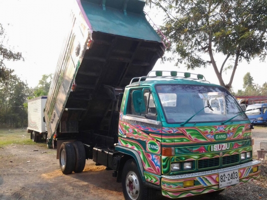 ขายรถNPR115รถห้างเกียร์สั้น เพลาF กระบะดั้มมิเนียม เกษตรพร้อมใช้งาน