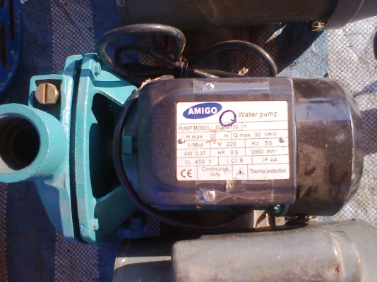 ปั้มน้ำหอยโข่ง 1 นิ้ว