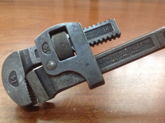 ขายประแจขันท่อ  Vintage The Ridge Tool  Monkey 14"