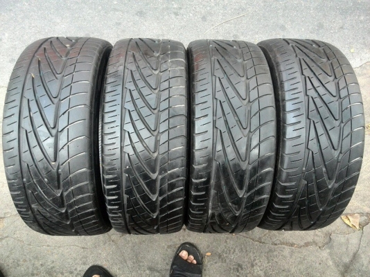 ขายยาง NITTO NEOGEN 205-45-17 ปี11 ดอกหนา เนื้อนิ่ม ไม่มีปะ ชุดละ 4,800 บาท