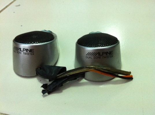 ลำโพงทวิสเตอร์ Dual Dome Alpine มือ2 ญี่ปุ่น