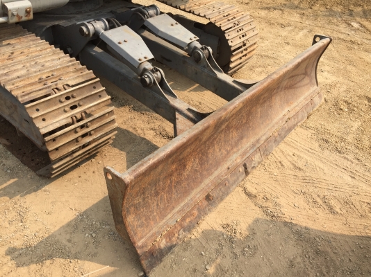 รถขุดเก่าญี่ปุ่น Kobelco SK60-2 มีไลน์หัวเจาะ ใบมีดัน