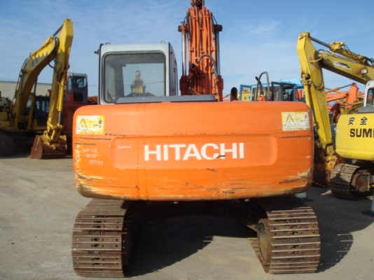 รถขุดเก่าญี่ปุ่น Hitachi EX120-5E อาร์มพิเศษ มีไลน์หัวกระแทก รถปี1999 มาถึงไทยแล้วครับ