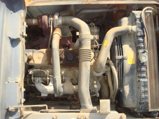 รถขุดเก่าญี่ปุ่น Hitachi EX120-5E อาร์มพิเศษ มีไลน์หัวกระแทก รถปี1999 มาถึงไทยแล้วครับ