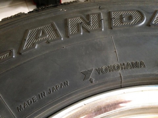 ล้อหยดน้ำ WORK DEERFIELD 16x8 ออฟ0 6 รูกระบะ พร้อมยาง ประมูลจากญี่ปุ่น