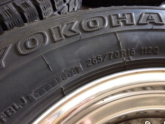 ล้อหยดน้ำ WORK DEERFIELD 16x8 ออฟ0 6 รูกระบะ พร้อมยาง ประมูลจากญี่ปุ่น