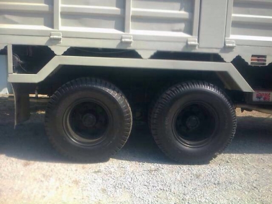 ขายรถบรรทุกสิบล้อดัมพ์ HINO 3M วางเครื่อง P11-320 แรง ปี 39 ยางใหม่ แอร์พร้อมกระจกไฟฟ้า กระบะดัมพ์สามมิตร ทะเบียนพร้อม